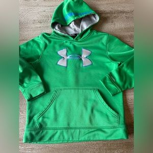 Under Armour Youth Sm green Hoodie